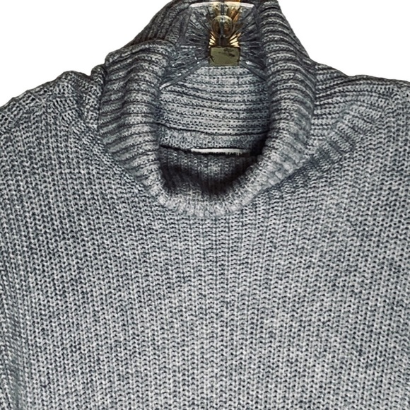 American Eagle two tone chunky knit Women’s long sleeve sweater size M - Picture 4 of 6